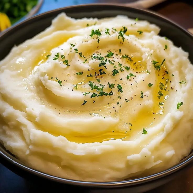 Mash Potatoes with demi-glace sauce